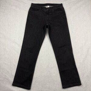Clothing Arts Explorer Travel Jeans Men's 32x31 Black Denim Coolmax DWR Stretch